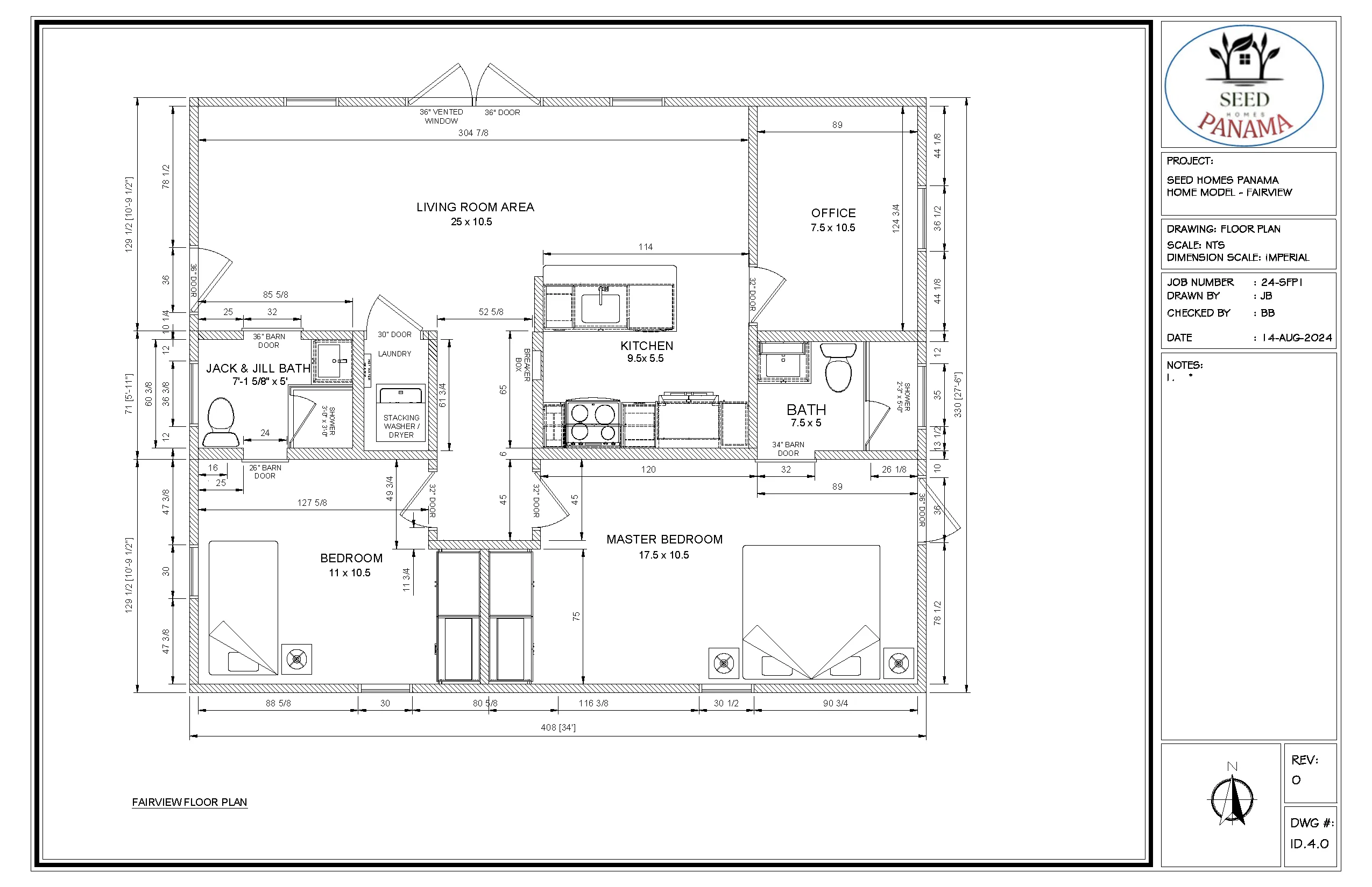 Fairview floor plan