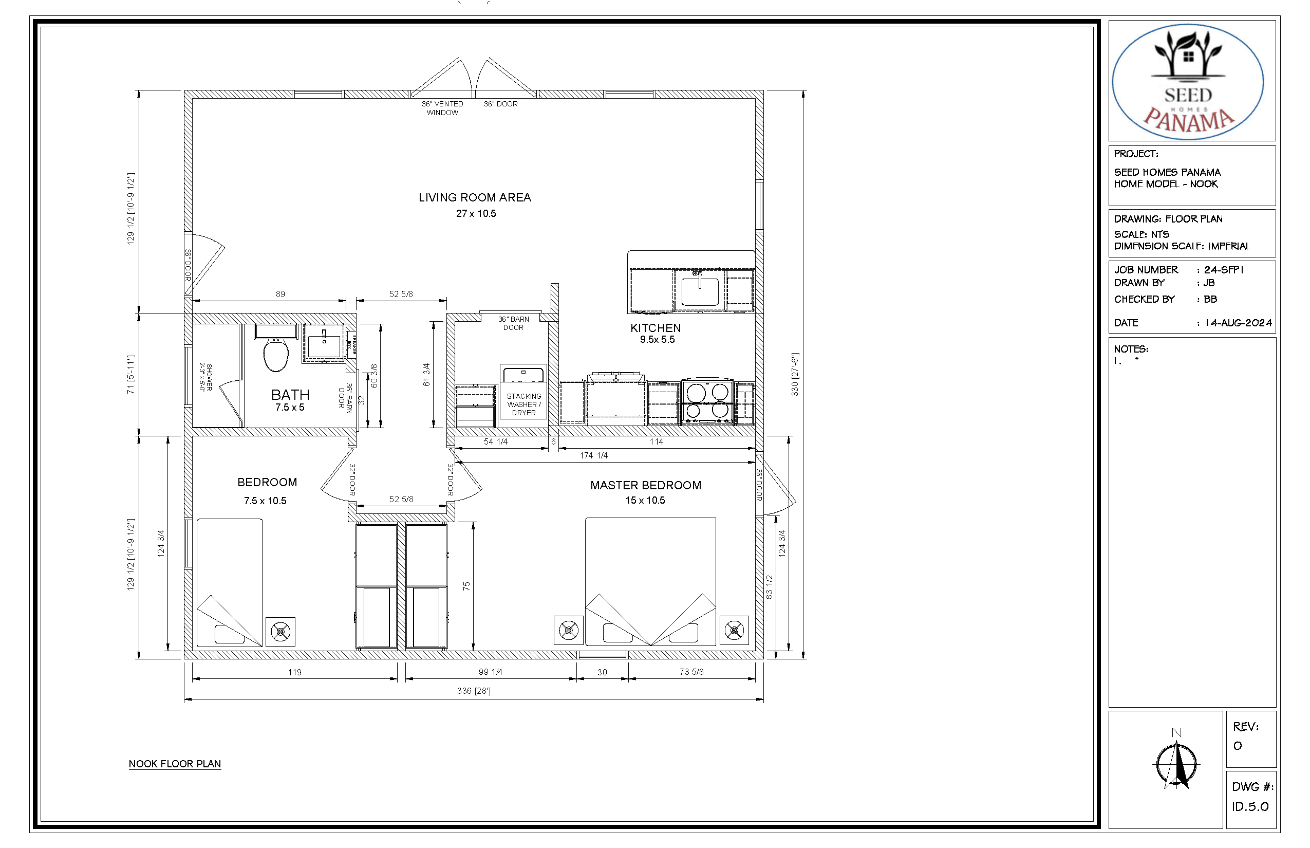 nook floor plan